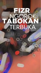 New Model Tabokan F1ZR FIZR Fiz Force-1 Alfa MODEL TERBUKA Stainless Anti Karat