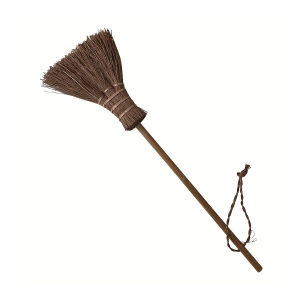 1pc Natural Mini Broom Portable Desktop Cleaning Tool for Keyboard and Crevice Dust Removal Office Desktop Accessory-Office