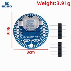 DS3231 ChronoDot V2.0 Mô-đun RTC Chính Xác Với Giao Diện Bù Nhiệt Độ I2C Pin Dự Phòng Cho Các Dự Án Arduino RPi IoT DIY