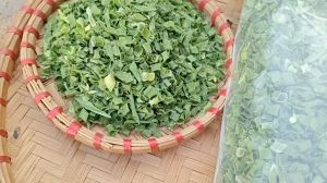 1kg hành lá xanh sấy lạnh khô
