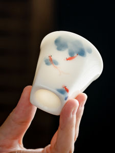 Cốc Trà Bằng Gốm Sứ Thủ Công 50ml Cốc Trà Bằng Ngọc Bích Dùng Trong Gia Đình Cốc Trà Kiểu Công Chúa Nhỏ Cốc Trà Dùng Cho Một Người