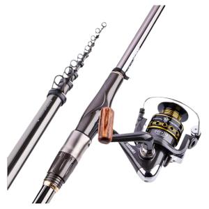 GW | Carbon Sliding Float Fishing Rod Set Large Guide Ring Long Distance Casting