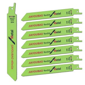 8 ชิ้น 6 นิ้ว 18TPI ยืดหยุ่น Duty ตัดโลหะใบเลื่อยลูกสูบ สําหรับโลหะตัดตรงอย่างรวดเร็ว ท่อแข็ง โปรไฟล์