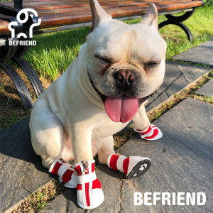 TT Dog Outdoor Climbing Boots Teddy Shoes Small and Medium-Sized Dogs Boots Not Easy to Fall off Non-Slip Pet Socks Dog Shoes