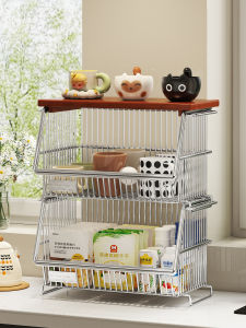 Vintage Design High Capacity Snack Beverage Organizer