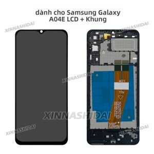Màn Hình LCD TFT Samsung Galaxy A04E Thay Thế Bộ Phận Số Hóa Màn Hình Cảm Ứng Có Khung Màn Hình Điện Dung Cho Điện Thoại Di Động