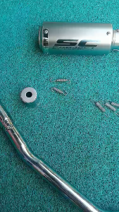 Fullsstem elbow Rouser 135 with canister