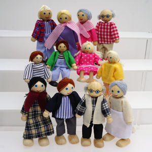 Posable Stop Motion Wooden Puppet