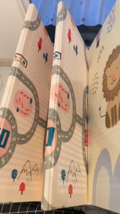 Karpet Lipat Motif Anak Playmate Bayi Ukuran 180x200 tebal 8mm Anti Air Mudah Dibersihkan