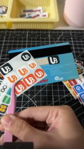 9pc CUSTOMIZED CVV CARD SKINS For Bank Credit Debit Waterproof Vinyl Sticker for Security