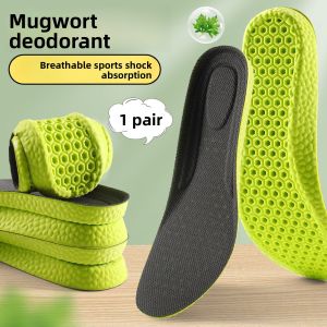Comfortable Cushion Shock Absorption Mens Sweat Absorption Odor Prevention Aromatic Shoe Insoles
