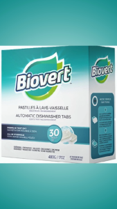 Biovert Premium Dishwasher All-in-One Tab 30p 480g 1pc