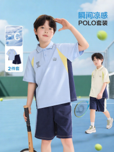 zosee | Áo Polo Pique Cảm Giác Mát Lạnh cho Bé Trai