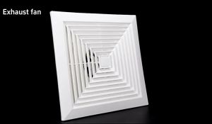 BM 8/10/12 Inch Exhaust Fan: Strong Wind & Quiet Performance