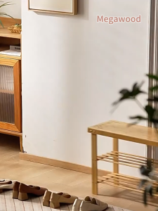 Multi-Layer Storage Shoe Cabinet with Seating for Home Entrance