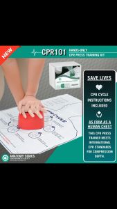 CPR101 CPR Training Complete Set – CPR Trainer with Feedback for First Aid Safety Officers Nursing Students & Medical Professionals – Synchronicity CPR Simulator & Teaching Tool for Emergency Response (1 Set)
