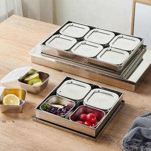ZUOLEJIA | Food Dedicated Square Stainless Steel Sample Box