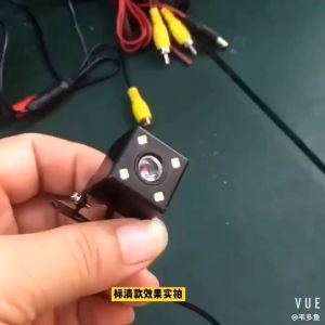 AMINGO ใหม่ 4.3 นิ้วกล้องติดรถยนต์จอแสดงผลกล้องมองหลังรถย้อนกลับแสดงมุมที่ชัดเจน Night Vision HD รถกล้องแสดง