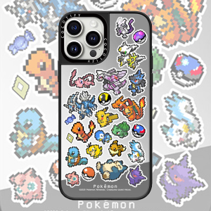 COCOTiFY MagSafe Pokemon Sticker Phone Case for  16promax Protective Shockproof Customizable Design Trendy Korean Style