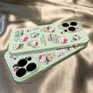 Adorable Ins Style Cute Hello Kitty for Iphone16promax Phone Case Apple 16 New Arrival 16pro Young Adult Heart 15promax Cartoon 15pro Soft Case 15 Hard Case 14/13 Japan and South Korea