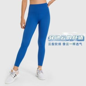 Cloud Sensation High Waist Yoga Pants Womens Sport Fitness Butt Lifting Nine Points Pants DL186 Brand Substitute Products