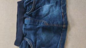 กระโปรงยีนส์ กระโปรงเด็ก กระโปรงสั้น ชุดเด็ก size 6 (4-5ปี)