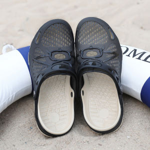 Summer Mens Sandals Anti-slip Wide Size Open Toe Two-in-One Slides