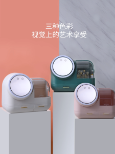 [SG Stock] LED Cosmetic Storage Box Skin Care Products Organizer for Makeup with Mirror LED Lights