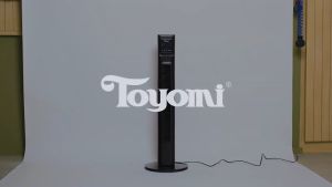 TOYOMI Airy Tower Fan with Remote TW 2103R - Black / White