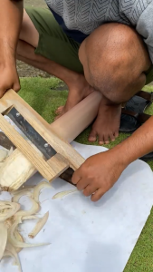 Alat Pengiris/Irisan Pohon/Batang Pisang Pencacah Gedebog Untuk Fermentasi Pakan Ternak