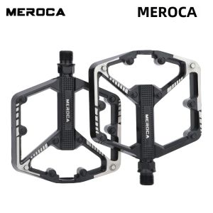 BUCKLOS | Bàn Đạp Xe Đạp Leo Núi MEROCA Hợp Kim Nhôm Vòng Bi Kín Chống Trượt Nền Tảng Rộng Phụ Kiện Xe Đạp Đi Xe Đạp