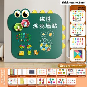 TONGMUXING | Magnetic Self-Adhesive Dustless Removable Wall Chalkboard