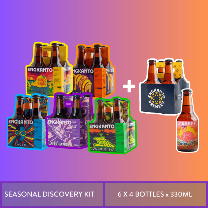 Engkanto Brewery Seasonal Discovery Kit 24 Bottles of the AwardWinning Craft Beers and a