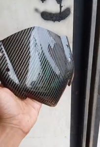 VISOR JUPITER MX NEW MODEL LC BAHAN AKRILIK FULL CARBON PNP JUPITER MX NEW WV55