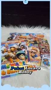 Paket Hemat Aktivitas Edukasi Anak Kartun Boboiboy Lovers