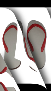 Beach walk slippers white top 100% original