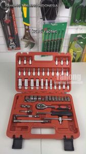 Kunci Sock Set 1/4\" inch 53pcs Kunci Sok Shock Socket Wrench WOIRX TOOL