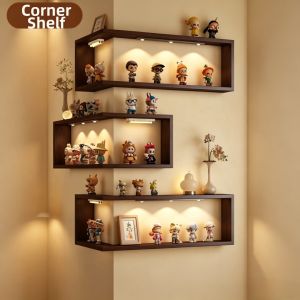 OYIla | Wall Mounted Display Shelving Unit No Drilling Wall Decoration