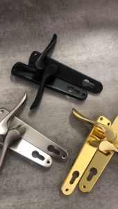 Gagang Pintu - Handle Pintu SES Aluminium 204 Black