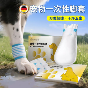 Tất Giày Cho Chó Dùng Một Lần Chống Bẩn Khi Đi Chơi Ngoài Trời Dành Cho Chó Corgi Và Chó Bichon Mẫu Mã Nhỏ Gọn