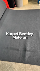 Karpet Bludru BENTLEY Bulu Tebal 1mx2m Blue Karpet Brudu Murah Exhibition Alas duduk Alas Kasur