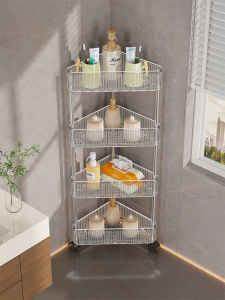 WUBUWEI | Bathroom Corner Multi-level Storage Shelf