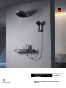 DXD | Temperature Control Shower Set with Lift Platform and Concealed Installation