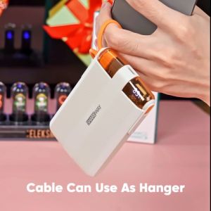 SHAREWAY SP10-03PD PRO Powerbank 10000mAh Fast Charging PD20W built-in cable [24 Months Warranty]