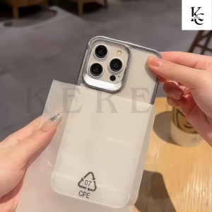 Case Plating Metal untuk iPhone 11-15 Pro Max