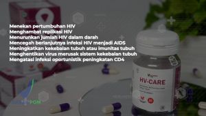 HV Care Obat Herbal HIV AIDS Mencegah Infeksi Menular Serta Meningkatkan Sistem Kekebalan Tubuh