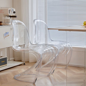 DANBIYIN | INS Style Transparent Plastic Patio Chair