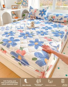 KAMONI | Dust-proof Non-slip Mattress Cover Bed Sheet Single