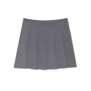 Áo Sọc Giảm Cân Trẻ Trung Thời Trang với Chân Váy Dài Một Nửa