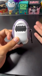 Hộp đựng trứng 3D dễ thương cho AirPods Pro2 Vỏ silicon mềm chống sốc-NIEVE